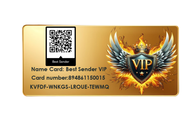 VIP Gold Card